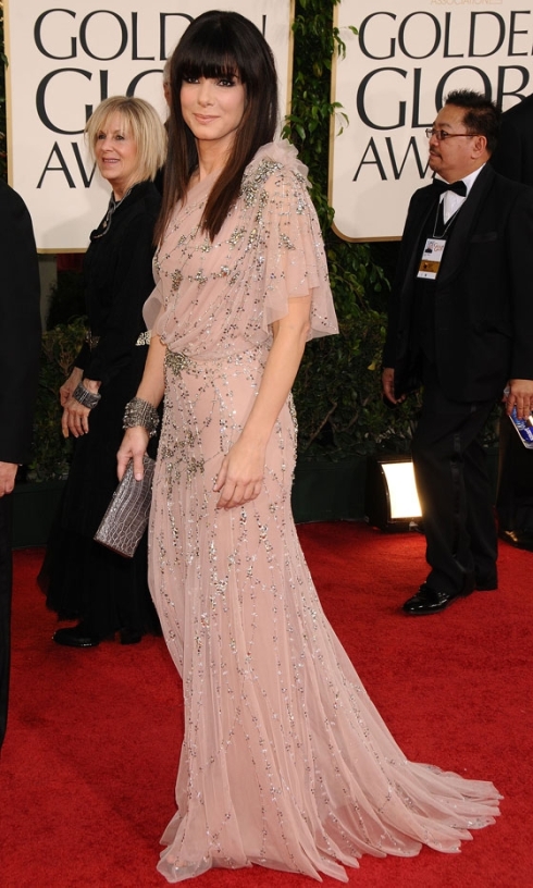 Sandra Bullock Golden Globes 2011